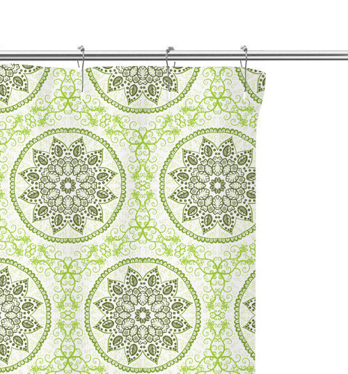 Spring Mandala Shower Curtain