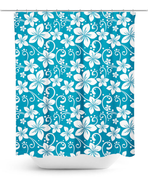 Aloha Shirt Pattern Shower Curtain