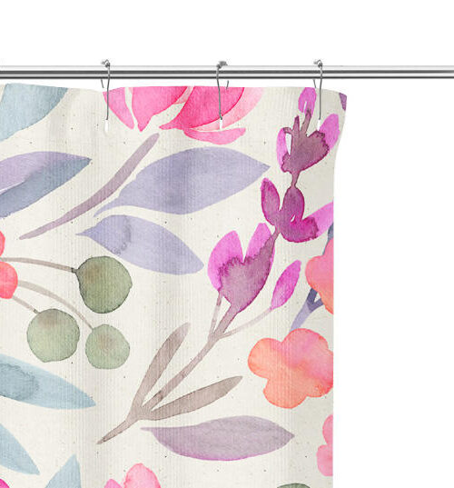 Spring Flowers Shower Curtain