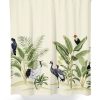 Birds in Desert Oasis Shower Curtain