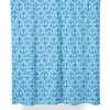 Blue Anchor Pattern Shower Curtain