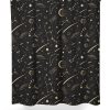 Cartoon illustration of Night Sky on Shower Curtain