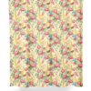 Spring flowers and butterflies shower curtain